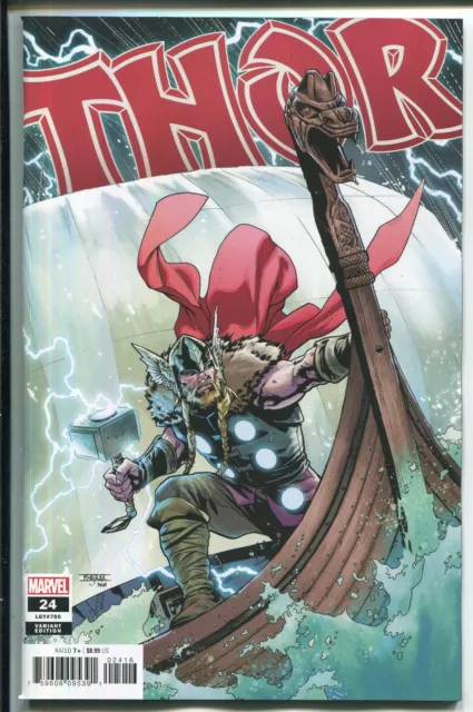 Thor #24 (750) - Mahmud Asrar Variant Cover - Marvel Comics/2022
