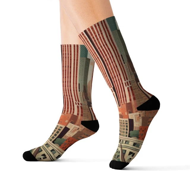 Manhattan New York Wanderlust Adventure Socks