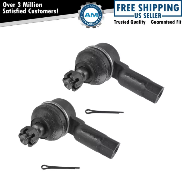 Tie Rod End Front Outer LH RH Kit Pair Set of 2 for Honda Accord Civic Prelude