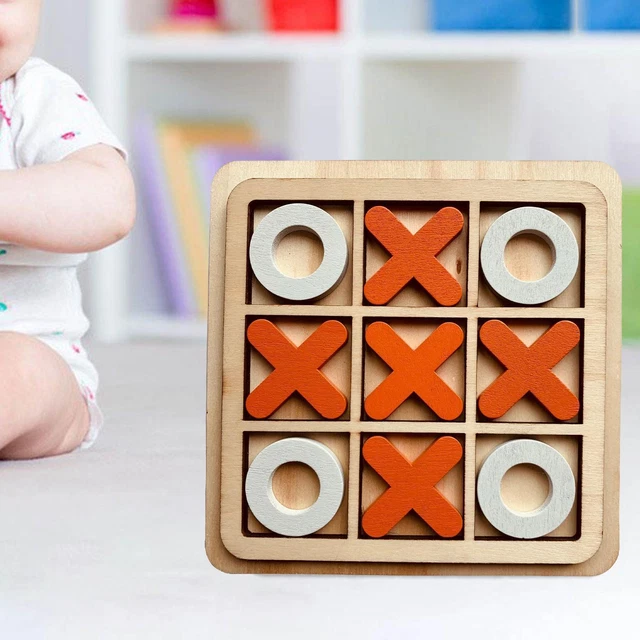Lot De 16 Jeux De Morpion (Tic Tac Toe) En Format Carte – Jouets éducatifs Et Stratégiques Pour Enfants, Famille Et Cadeaux De Fin D’année