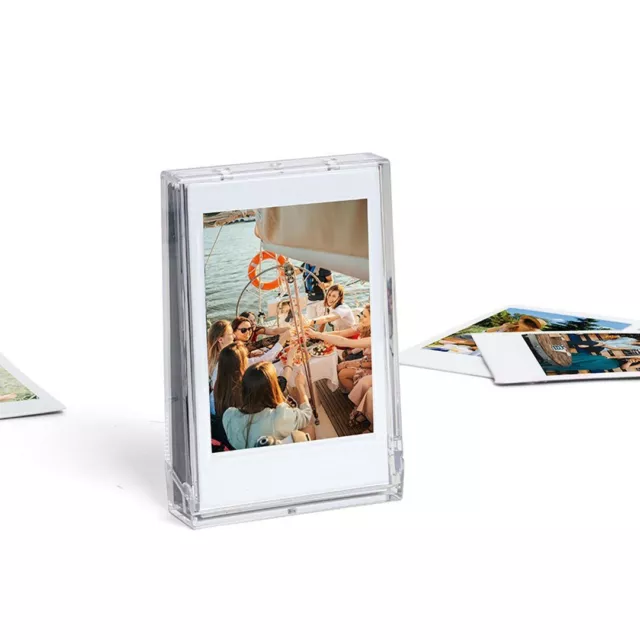 2x Acrylic Case Frame Fujifilm Instax Mini Link Printer Polaroid Instant Camera
