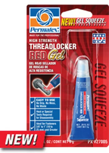 Permatex Gel Twist Threadlockers 5gr Red 27005