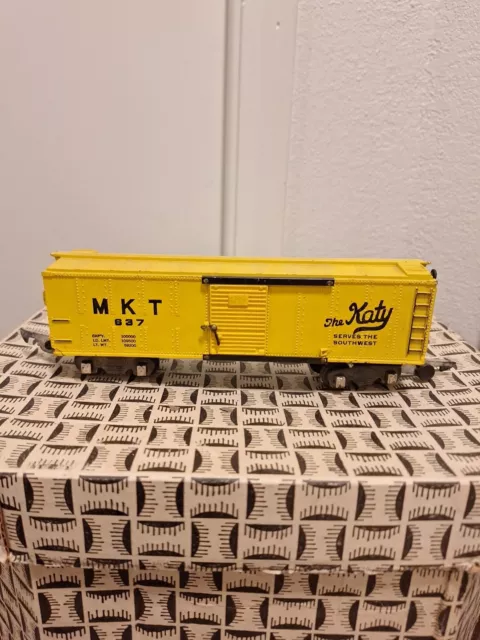 American Flyer 637 MKT box car