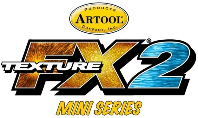 Artool Freehand Airbrush Stencil Texture FX2 Gerald Mendez Mini Series Set of 3