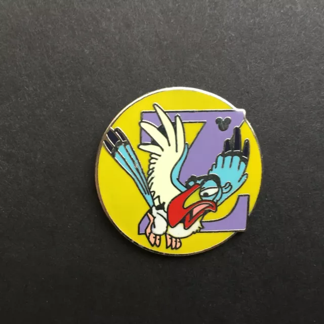 WDW - Hidden Mickey Series III - Alphabet Zazu Letter Z Disney Pin 66604