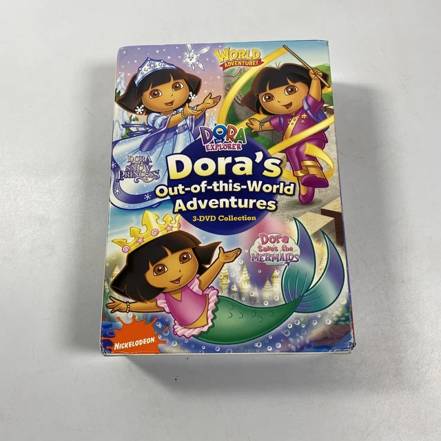 DORA THE EXPLORER Dora's Out Of This World Adventures 3 DVD Set 14.99