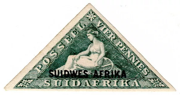 (I.B) South-West Africa Postal : Hope 4d (SG 44) Afrikaans