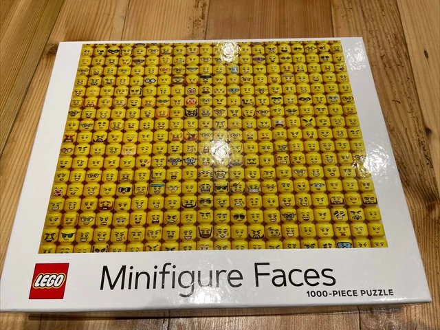 LEGO MINIFIGURE FACES 1000 Piece Jigsaw Puzzle 5.00 PicClick UK