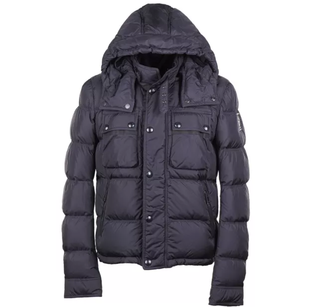 Belstaff 'Conway' Quilted Down-Filled Short Parka with Hood M (Eu 50) Jacket NWT