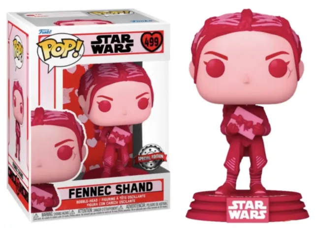 Funko Pop Star Wars: Fennec Shand (Valentine) #499 Special Edition