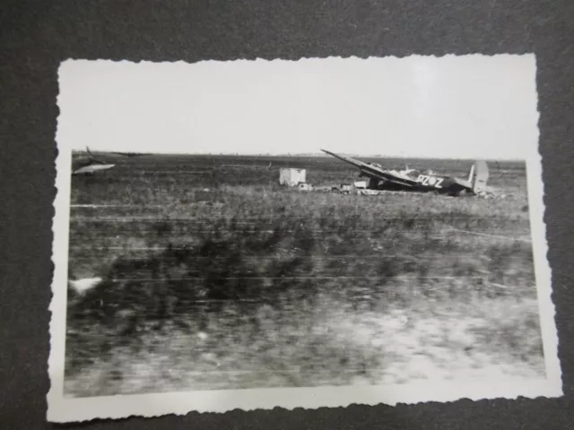 Photo Avion Blenheim Aérodrome Arras France 1940 Aviation