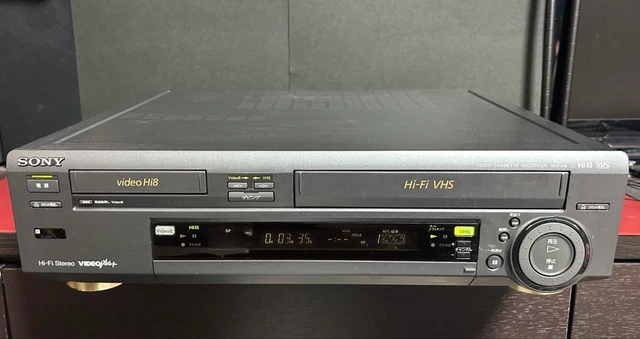 SONY Hi-Fi VHS ビデオカセットレコーダー WV-H4 Amazon | SONY Hi8+VHSビデオデッキ WV-H4 | VHSビデオデッキ 通販