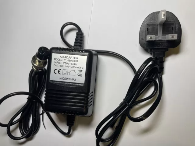 Ersatz UK 18 V Netz AC-AC Adapter Netzteil für MultiMix Firewire Mixer