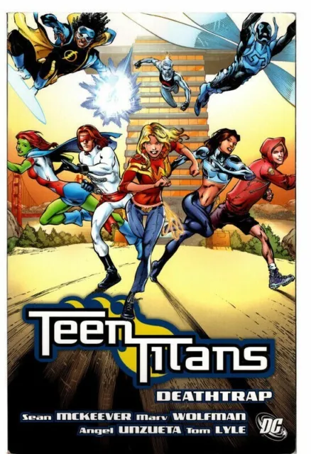 Teen Titans Vol 11 Deathtrap Graphic Novel Tpb Nm Condition Dc Comics