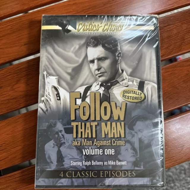 CC Follow That Man aka Man Against Crime, Vol. 1,  Ralph Bellamy