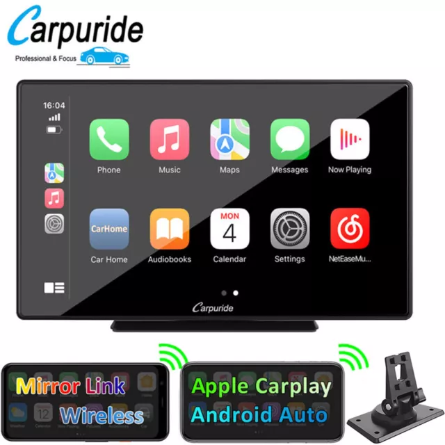 Carpuride 9 Zoll Radio Touchscreen Wireless Apple Carplay Android Auto Autoradio