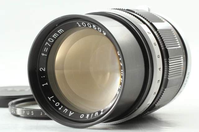 Cla D [ EXC+ 5] Olympus F.Zuiko Auto-t 70mm F/2 Lentille pour Stylo F Pieds Fv