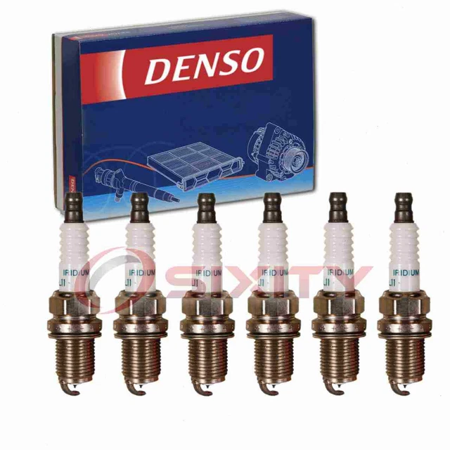 6 pc Denso Spark Plugs for 2009-2012 Audi Q5 3.2L V6 Ignition Secondary  jw