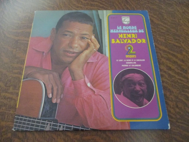 album 2 33 tours le monde merveilleux de HENRI SALVADOR