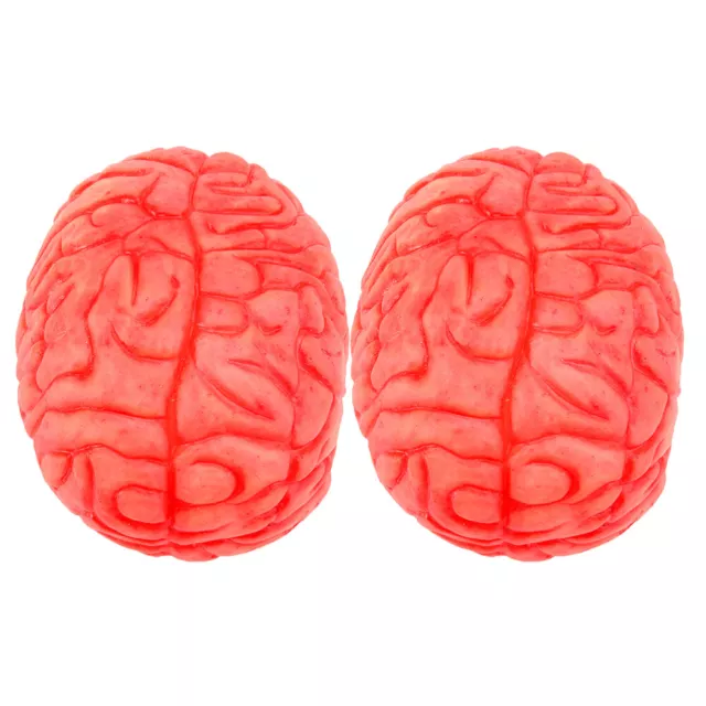 2 Pcs Red Simulation of Human Organs Halloween Ghost Props