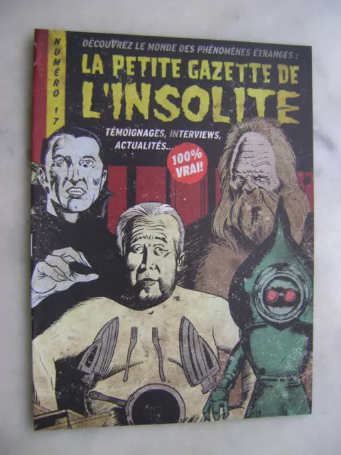 La Gazette de l'insolite n° 17 supplément au Journal de Spirou n° 3884