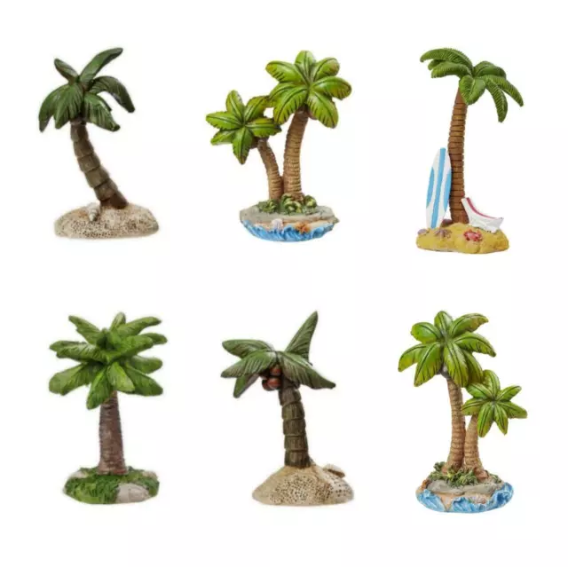 Palme 7,5-15 cm Miniatur Bäume, Dekofigur Urlaub Reise Maritim, Hobbyfun 3870-