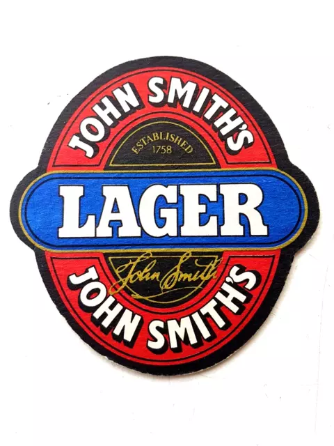 Vintage JOHN SMITH'S - Lager  ...  Cat No'88 Beer mat / Coaster 3