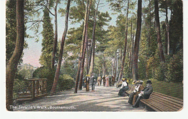 Dorset - The Invalids Walk, Bournemouth (J E Beale, Bournemouth)