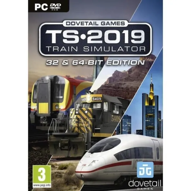 Train Simulator 2019 TS 2019 JEU PC DVD ROM Neuf Sous Blister