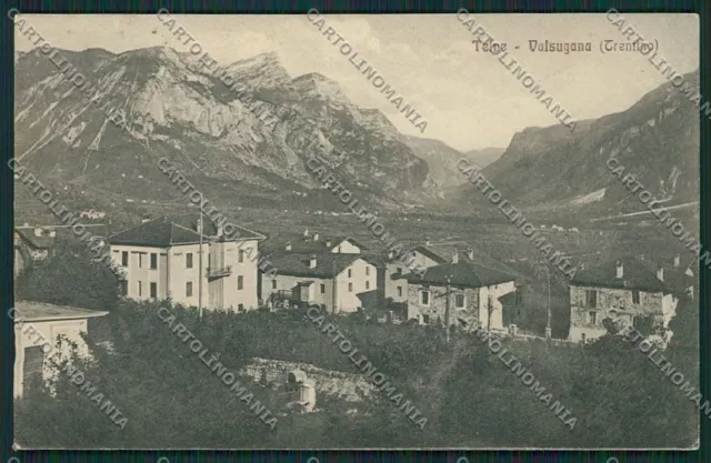Trento Telve Valsugana cartolina EE5580