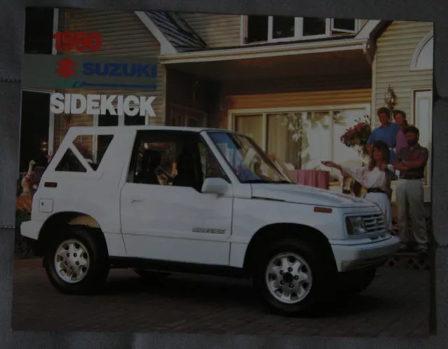SUZUKI SIDEKICK 1990 dealer brochure - French - Canada  - ST501001217