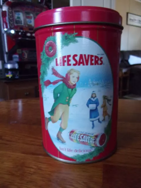 1991 Limited Edition Life Savers Holiday Keepsake Tin