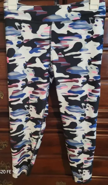 Under Armour Girls PrintedAnkle Crop Multicolored Leggings Size YXL NWTS