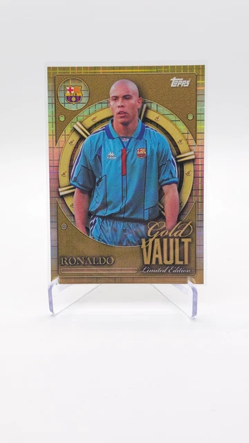 Ronaldo Nazario Signed 2024-25 Topps FC Barcelona 125th Anniversary – BGS 8.5