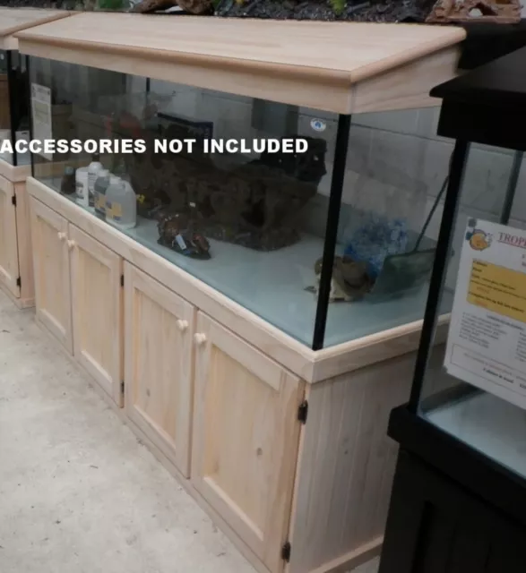6'x18"x18" Glass Aquarium Fish Tank Cabinet Hood - PICK UP ONLY