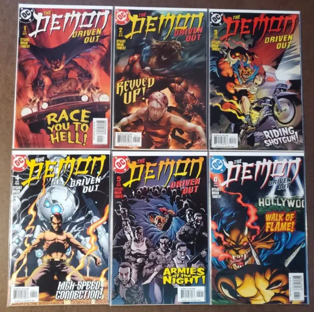 DC Comics The Demon Driven Out #1 2 3 4 5 6 Complete Set -  High Grade