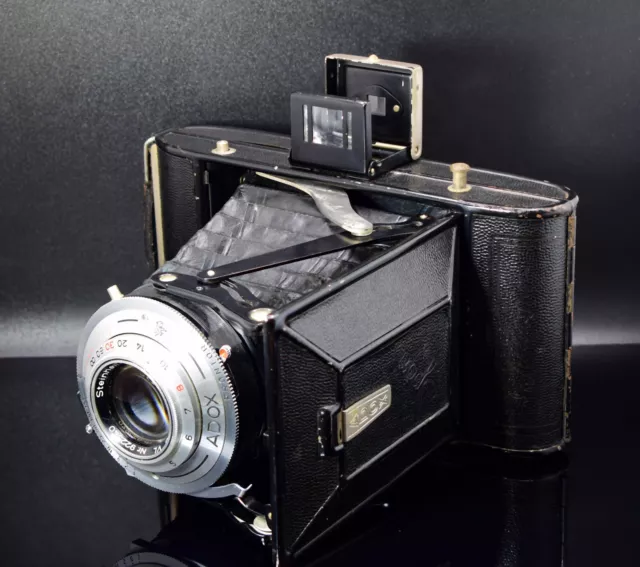 ADOX SPORT IIa 2a Medium Format 120 Film Folding Camera cw Steinheil Cassar Lens 2