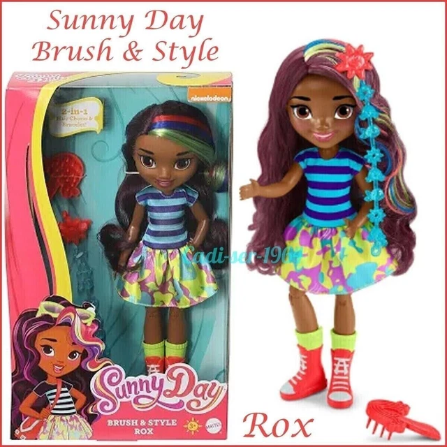 NICKELODEON BRUSH Style Doll ROX MATTEL Hair Charm Bracelet