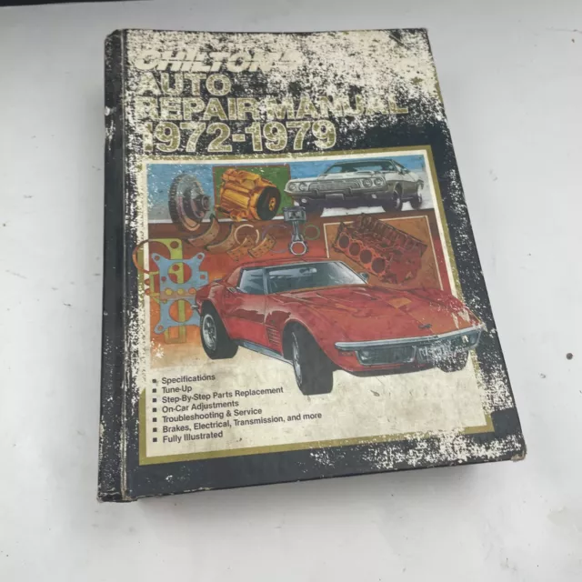 Chilton's 6914 Auto Repair Manual 1972-1979 Collectors Edition Hardcover