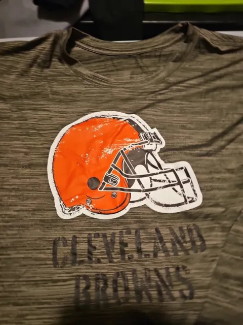Cleveland Browns 2021 NIKE Salute to Service Green Camo Legend T-Shirt Men's 3XL
