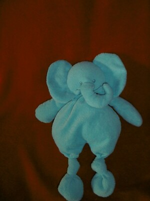 Doudou Doudou éléphant bleu CMP Eléphant Classique 