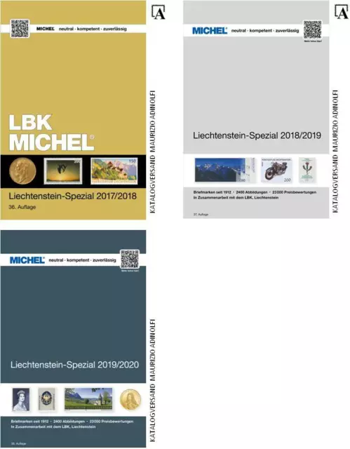 MICHEL Katalog Liechtenstein Spezial  2019 / 2020 new catalogue