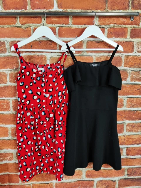 Pacchetto Ragazze Età 8-9 Anni Nuovo Look Next Set Abito Senza Maniche Festa Estiva 134Cm