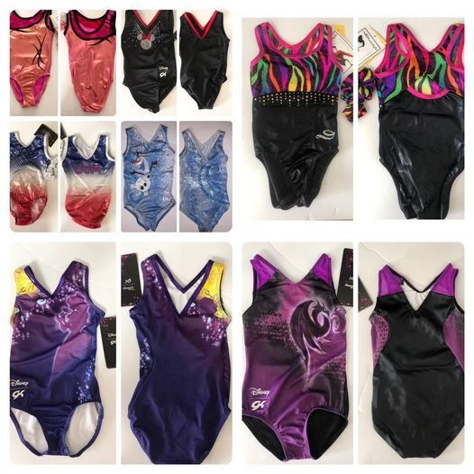NWT GK Dreamlight CS, 4 - 6, 6X - 7 yrs gymnastics dance dress up leotard Disney