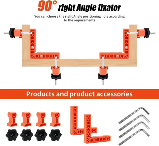 Utensile 2 In 1 Per Tagli Angolari - Misuratore E Guida Per Battiscopa, 85-180 Gradi - Foto 5