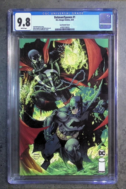 Batman Spawn #1 (2023 DC/ Image Comics) Jim Lee Variant CGC 9.8