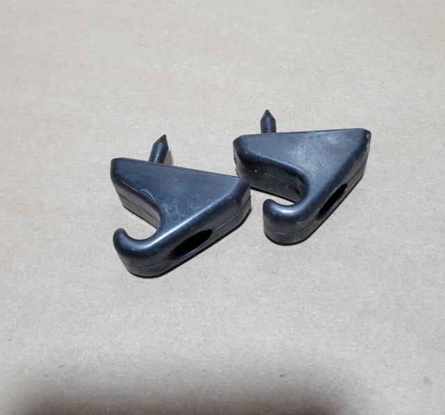 76 77 Toyota Celica Gt Ra29 Ra24 Sun Visor Clips Black Pair Set Left Right