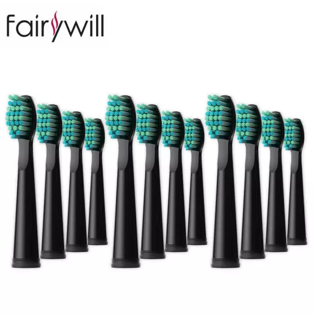 Fairywill Electric Toothbrush Heads Soft Brush Heads Replace for 507 508 917 959