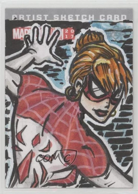 2017 Upper Deck Marvel Annual Sketch Cards 1/1 Stephan Recksiedler #SKT Auto p1l