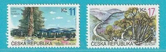 Tschechische Republik Europa CEPT 1999 ** postfrisch MiNr. 215-216 Natur